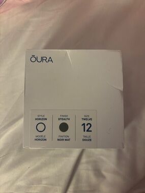 Oura Stealth Horizon Ring - Black